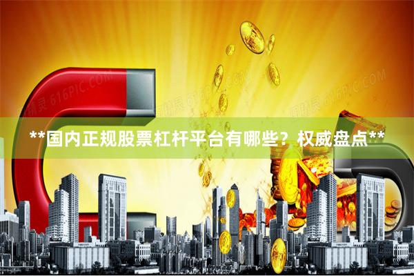 **国内正规股票杠杆平台有哪些？权威盘点**